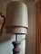 Pie de lámpara sueco con pantalla cilíndrica de seda Doupion, Imagen 29
