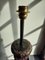 Swedish Lamp Foot with Doupion Silk Cylindrical Lampshade, Image 14