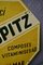 Assiette Publicitaire Spitz Colmar Foods Vintage 4
