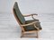 Sedia a dondolo con schienale alto, Danimarca, anni '50, Immagine 6