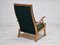 Danish Highback Rocking Chair, 1950s 5