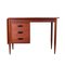 Small Teak Drop Leaf Writing Desk from Arne Vodder, 1950s, Image 1