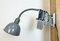 Industrial Grey Scissor Wall Lamp from Elektroinstala, 1960s 2