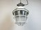 Lámpara de fábrica industrial blanca con rejilla de plástico de Elektrosvit, años 90, Imagen 11