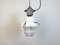 Lampada industriale bianca con griglia in plastica di Elektrosvit, anni '90, Immagine 2