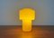 Mid-Century Yellow Glass Model 120 Table Lamp by Uno & Östen Kristiansson for Luxus, Vittsjö, Sweden, 1950s, Image 2