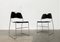 Postmodern Minimalist Stacking Chairs, 1980s, Set of 2 16