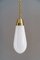 Art Deco Hanging Lamps with Original Glass Shades, Germany, 1920s, Set of 2, Image 7