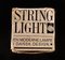 First Edition Flemming Brylle & Preben Jacobsen String Light Hängelampe, Dänemark, 1960er 10