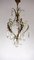 French Brass Crystal Chandelier, 1940s, Image 1
