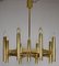 Vintage Brass Chandelier, 1970s 1