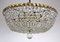Brass Lead Crystal Chandeliers, 1970s, Image 11