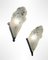 Art Deco Flower Cornets Sconing von Verrerie Dart Degué, 1930er, 2er Set 4