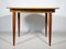 Scandinavian Extendable Dining Table in Walnut, 1960s, Image 5