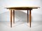 Scandinavian Extendable Dining Table in Walnut, 1960s, Image 2