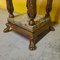 Swedish Gold Stucco & Marble Plant Stand, 1890s 5