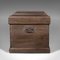 English Victorian Workmans Chest in Pine, 1880s, Image 5