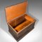 English Victorian Workmans Chest in Pine, 1880s, Image 8