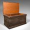 English Victorian Workmans Chest in Pine, 1880s 2