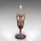 Large Italian Lamp in Gilt Metal & Marble, 1890s, Image 7