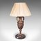 Large Italian Lamp in Gilt Metal & Marble, 1890s 1