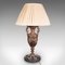 Large Italian Lamp in Gilt Metal & Marble, 1890s 5