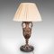 Large Italian Lamp in Gilt Metal & Marble, 1890s, Image 5