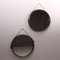 Wooden Circular Mirrors, Set of 2 8