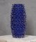 Mid-Century Italian Murano Round Blue Color Vase, 1970s, Image 1