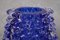 Mid-Century Italian Murano Round Blue Color Vase, 1970s 2