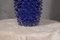 Mid-Century Italian Murano Round Blue Color Vase, 1970s 7