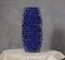 Mid-Century Italian Murano Round Blue Color Vase, 1970s, Image 8