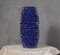 Vase Murano Rond Bleu Mid-Century, Italie, 1970s 8