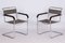 Marcel Breuer zugeschriebene Bauhaus Armlehnstühle für Thonet, Czech, 1930er, 2er Set 1