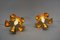 French Blossom Wall Lamps from Le Dauphin, 1970s, Set of 2, Image 5