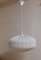 Vintage Ceiling Lamp with Fabric Screen, 1970s 2