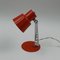 Vintage Orange Metal Desk Lamp attributed to Targetti Sankey, 1970s, Image 3