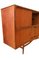 Dänischer Schrank aus Teak mit Schiebetüren & Barschrank, 1960er 12