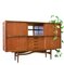 Danish Cabinet in Teak with Sliding Doors and Bar Cabinet, 1960s 15