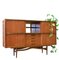 Danish Cabinet in Teak with Sliding Doors and Bar Cabinet, 1960s, Image 15