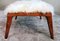 Vintage Italian Benches with Mongolian Sheepskin, 1950, Set of 2 10