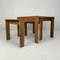 Nesting Tables 777 Model by Tobia & Afra Scarpa for Cassina, Italy, 1960s, Set of 3 6