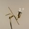 French Extendable Floor Lamp with Articulated Arm, 1980s 16