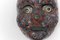 Masque Mural Mid-Century Fait Main en Céramique par Dybdahl, 1960s 2
