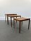 Nesting Tables in Teak, Denmark, 1960s, Set of 3 10