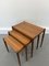 Nesting Tables in Teak, Denmark, 1960s, Set of 3, Image 3