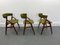 Scandinavian Teak Chairs, 1970s, Set of 3 2