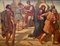 Artista della scuola francese, Il giudizio di Gesù, XIX secolo, Dipinto ad olio, Incorniciato, Immagine 2