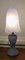 Art Deco End of Day Blue Glass Lamp and Glass Shade, 1960s, Image 6