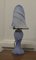 Art Deco End of Day Blue Glass Lamp and Glass Shade, 1960s, Image 1